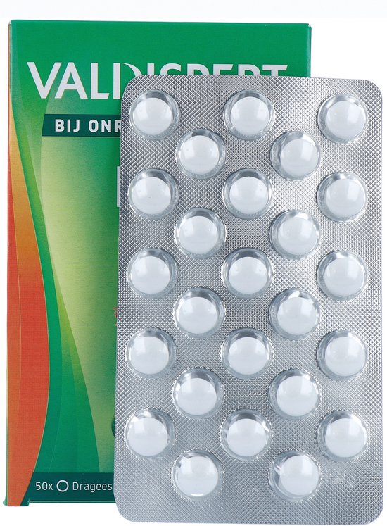 Valdispert Rust Sterk - Natuurlijk voedingssupplement met Valeriaanwortel voor rust & ontspanning* en vitamine B12- 50 tabletten