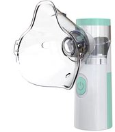 BDM CARE ® - Aerosoltoestel - Ultrasone Vernevelaar Inhalator – Nebulizer - Inhalatieapparaat voor Kinderen, Volwassenen & Baby’s – Helpt tegen Luchtwegaandoeningen - Incl. 3 mondstukken