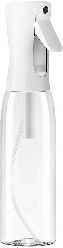 Witte spuitfles met transparante tank, 300 ml.