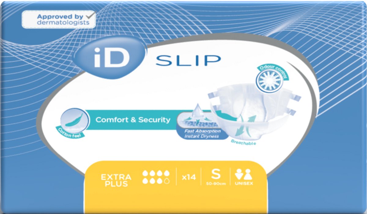 ID Expert Slip Extra Plus Small - 8 paquets de 14 protections