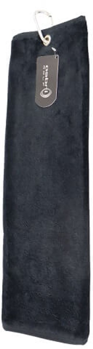 Asbri Trifold Golf Towel Black
