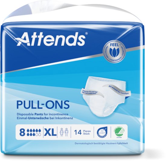 Pull-ons incontinentie - 8 X- 14 stuks - Large - incontinentiebroekjes