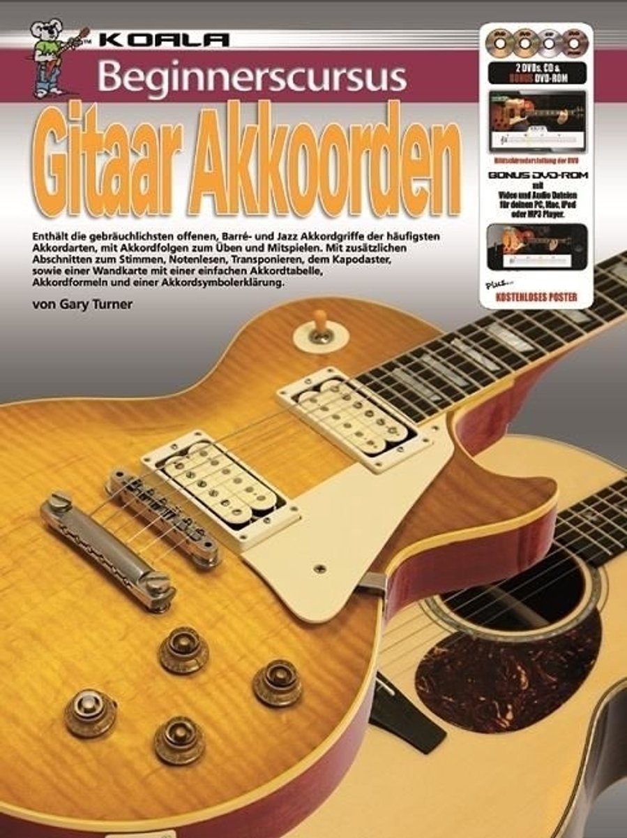 Beginnerscursus Gitaar Akkoorden Bladmuziek
