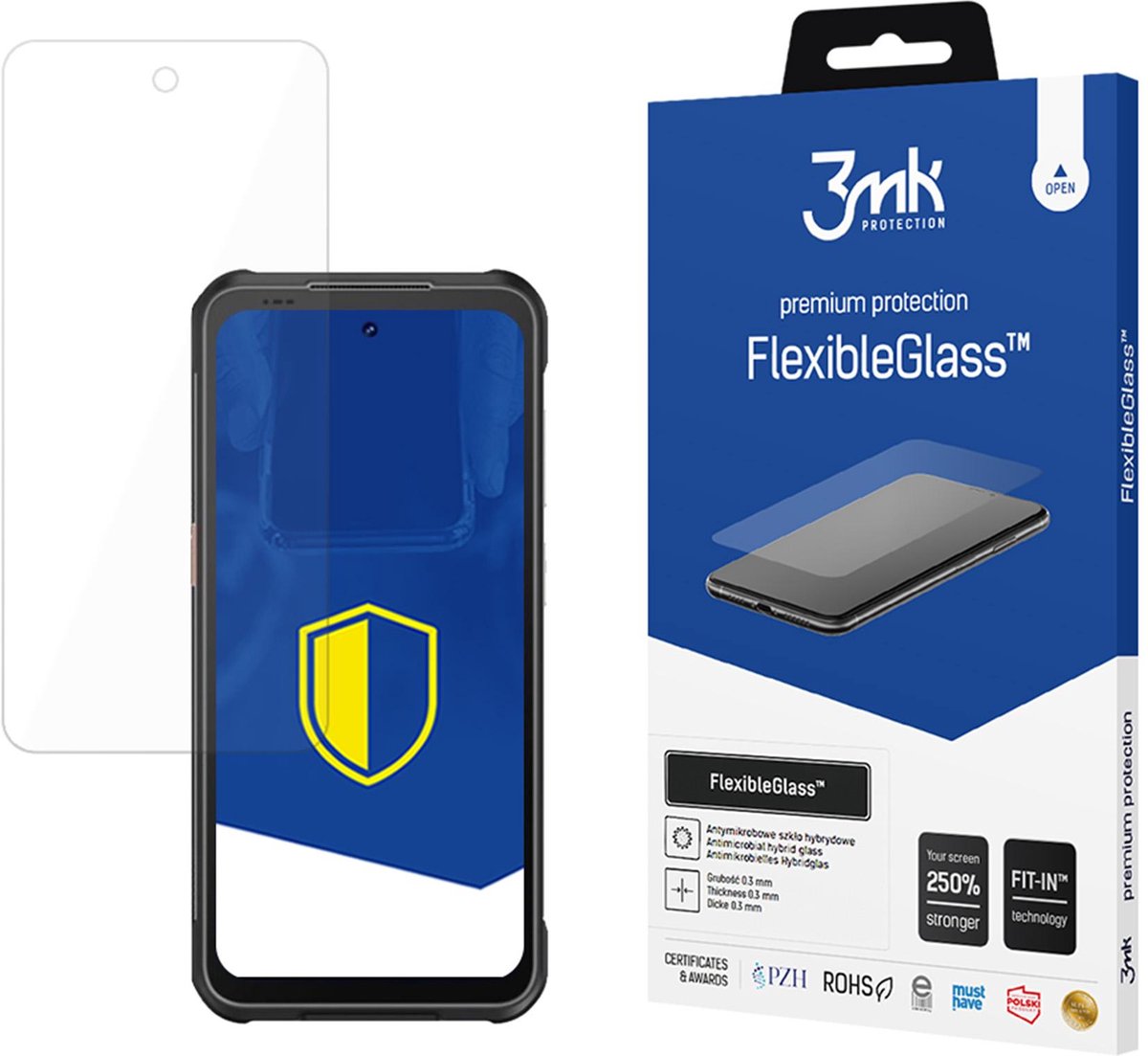 3Mk Protection Flexibleglass Beschermingsglas Voor Phonemax P20 Pro Flexible