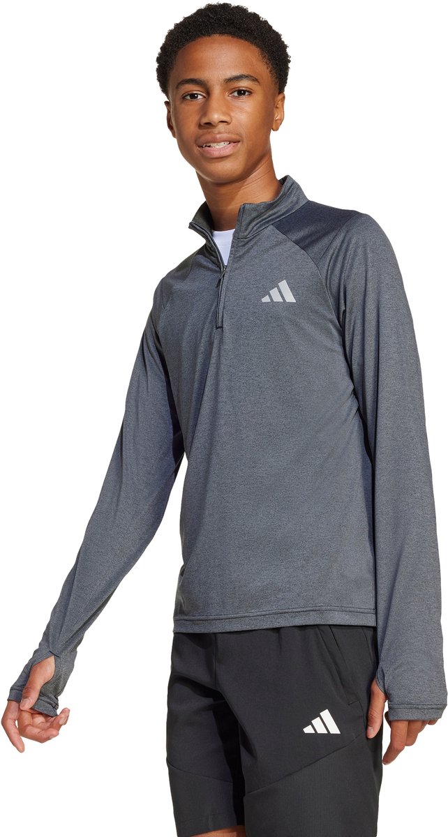 adidas Sportswear All Sports Favorite 1/4-Zip Longsleeve Kinderen Zwart