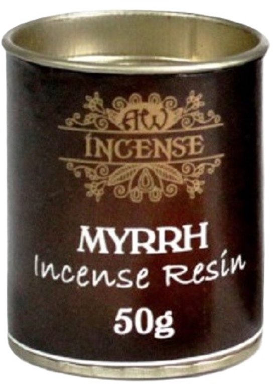 Encens Résine en Boîte Carton - 50gr - Mirre
