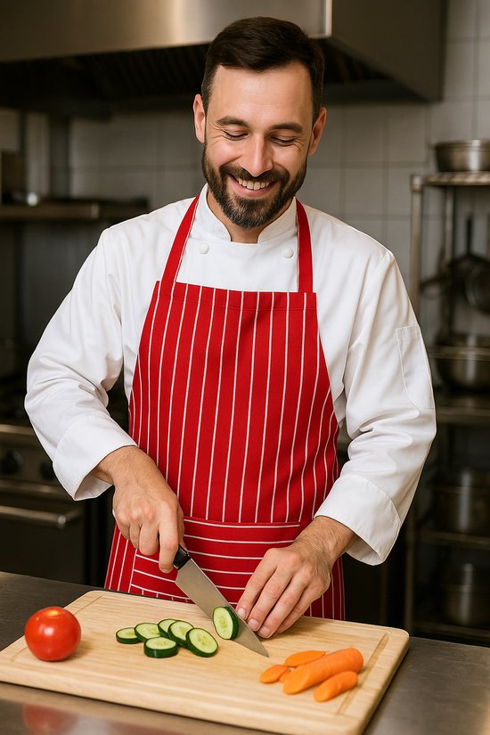 Tablier De Cuisine Durable Et Réglable En Coton, Grande Couverture, Pour Le Travail, La Cuisson, Le Chef, Le Jardin, Le Restaurant