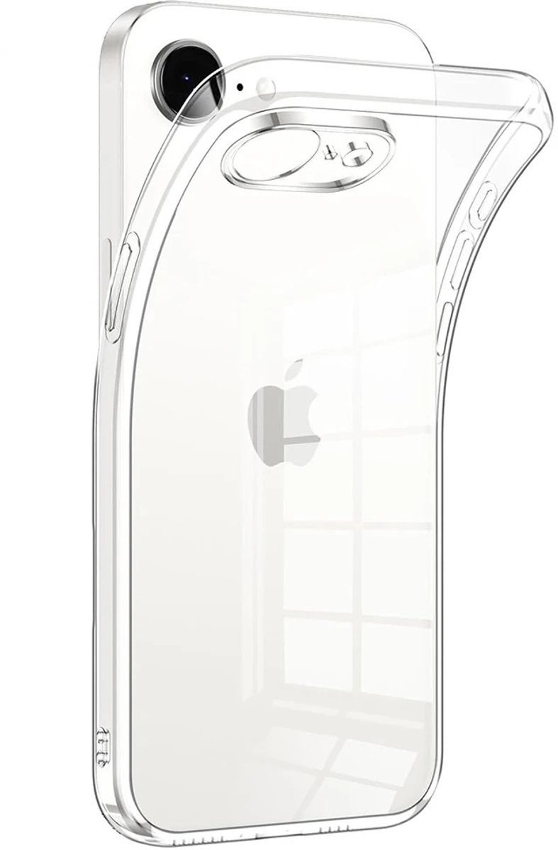 Transparant Hoesje Geschikt Voor iPhone 17e / 16e - Back Cover Telefoonhoesje