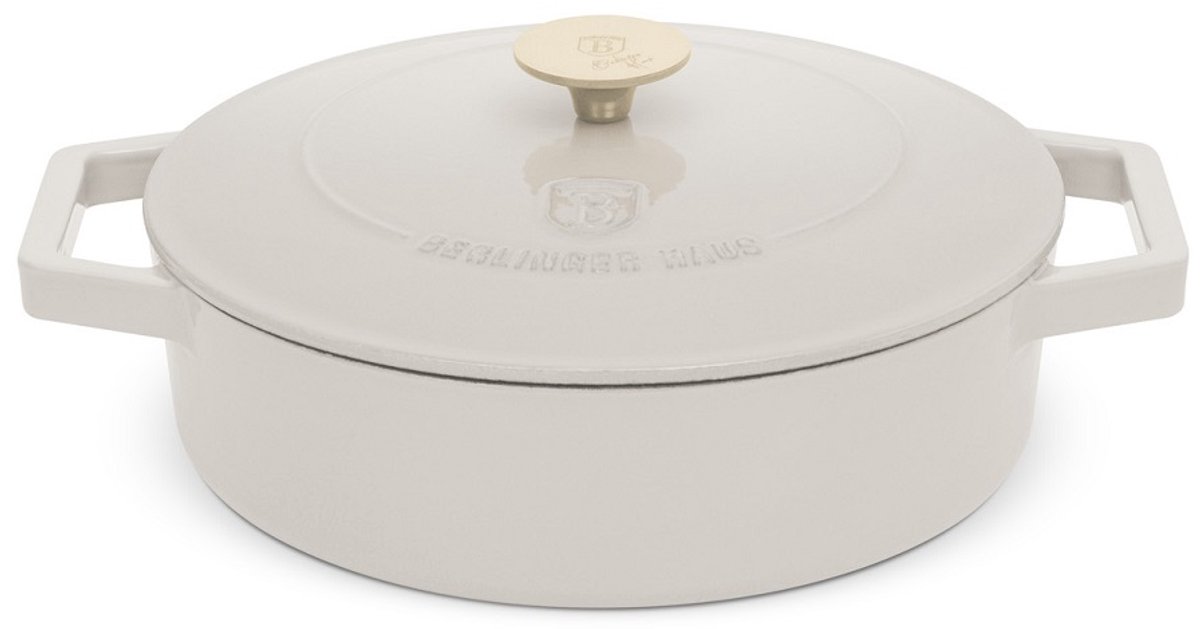 Berlinger Haus 6530 - Gietijzeren Braadpan - 26 cm - Gietijzer - Sahara collection