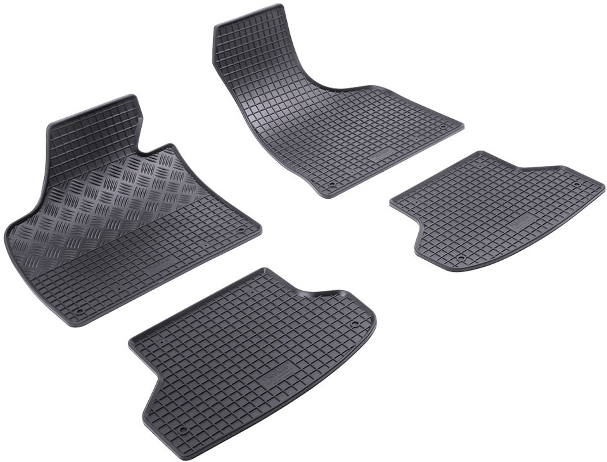 Automatten voor Audi A3 (8P) en A3 Sportback (8PA) (2003-2012) - 4-delig - Rubber