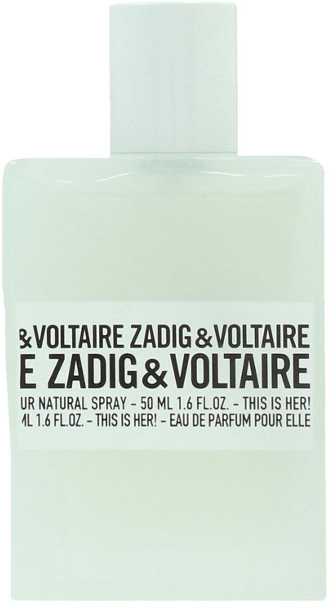Zadig & Voltaire This Is Her 50 ml  - Eau de Parfum - Damesparfum