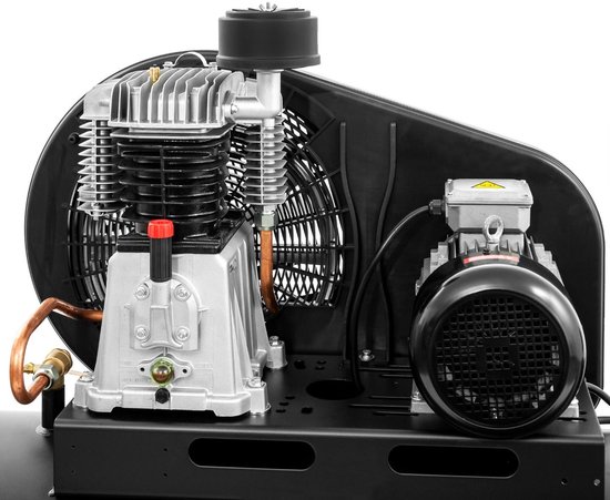 Twee-cilinder compressor Black Pro NB7/500 | 500 L | 11 bar | 7.5 HP/5.5 kW | 652 L/min | 400 V — afbeelding 3