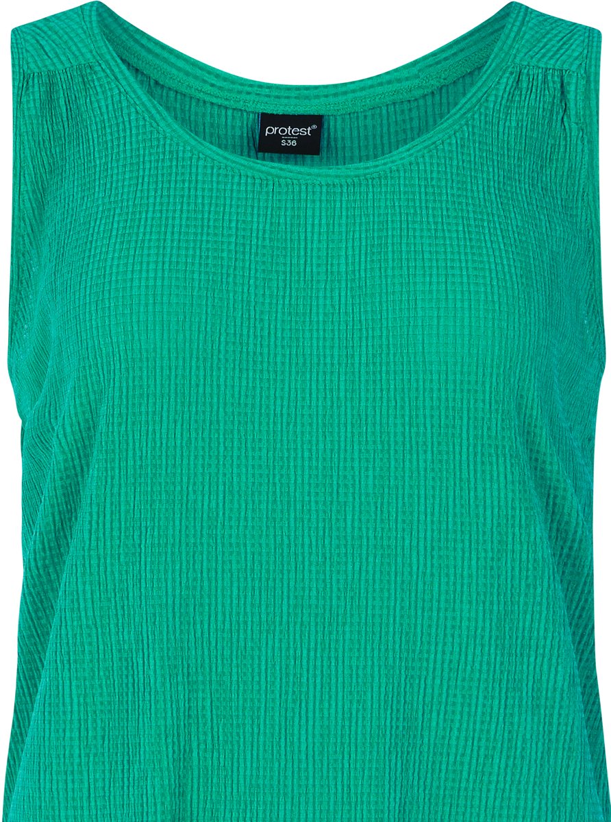 Protest PRTFields – Tanktop Dames – Mouwloos – Ronde hals – Wit