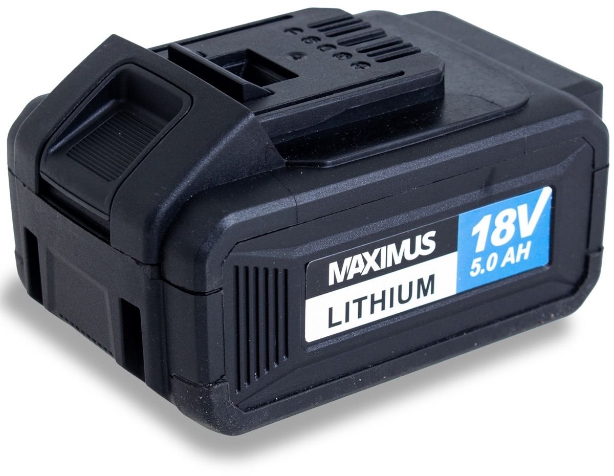 Maximus Accu 18V 5.0 Ah – Li-Ion – Voor Maximus Powertools