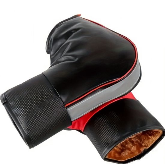 Handwarmers handmoffen wind- en waterdicht met trekkoord voor fatbike, scooter, motor en fiets