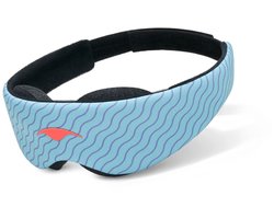 Manta KIDS Sleep Mask – Arctic Blue - Slaapmasker voor kinderen – 100% verduisterend – Geen druk op ogen – Volledig verstelbaar voor een perfecte pasvorm – Hypoallergeen – Zacht & ademend – Voor kinderen vanaf 6 jaar