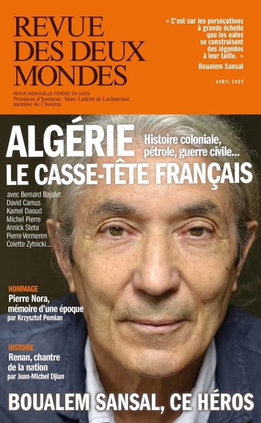 Revue des Deux Mondes - Revue des Deux Mondes avril 2025 - cover