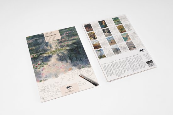 Artists' colouring book - Claude Monet