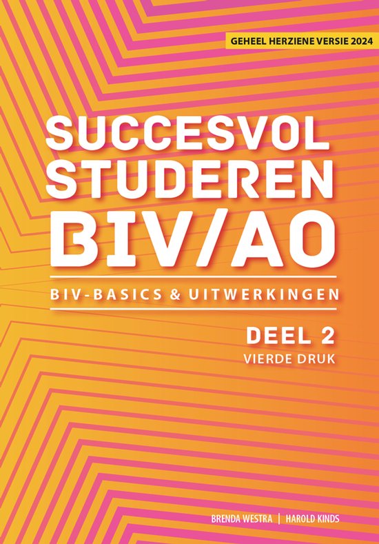 Succesvol Studeren voor BIV/AO 2 - Succesvol studeren voor B ... - cover