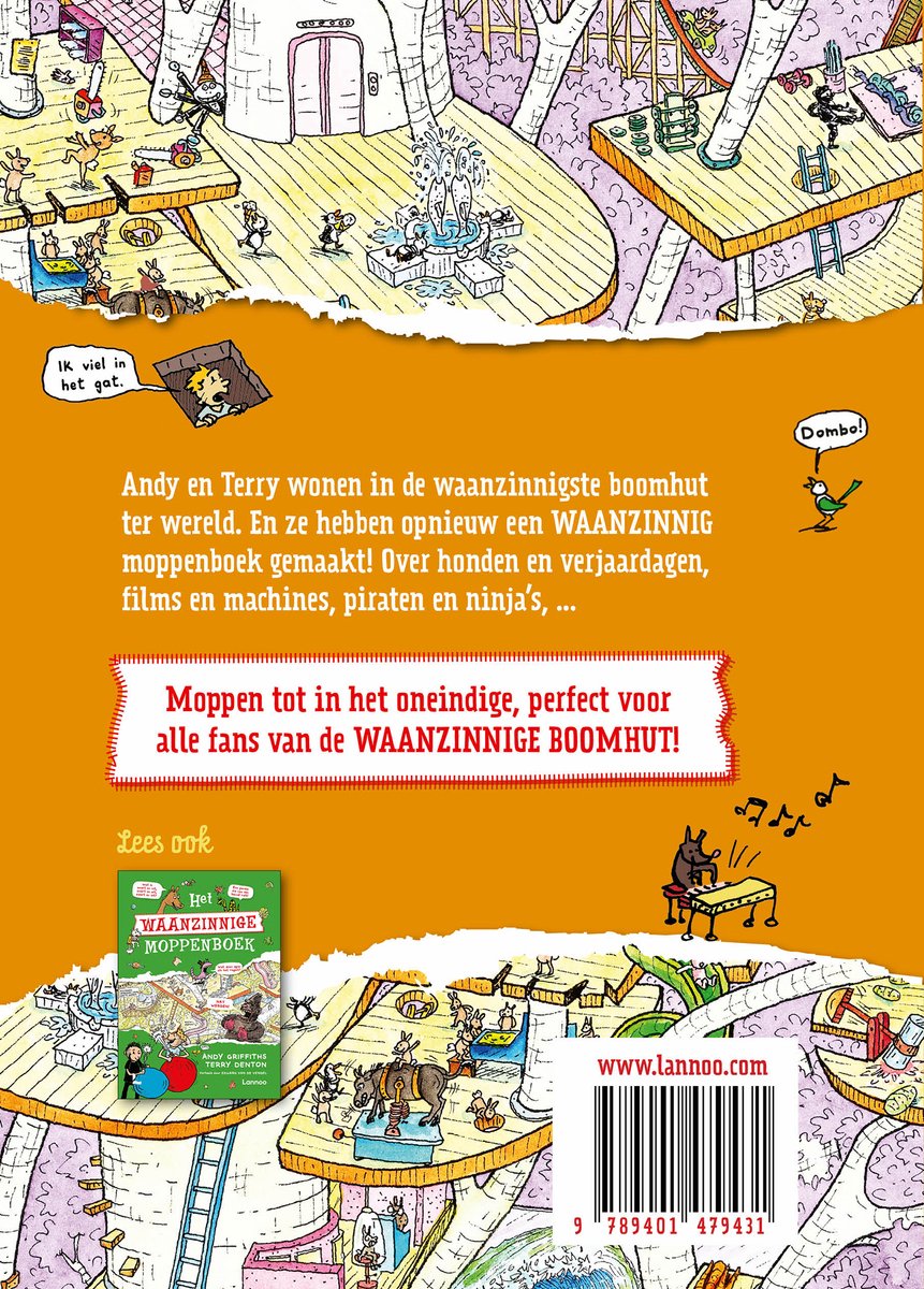Het tweede waanzinnige moppenboek - back cover