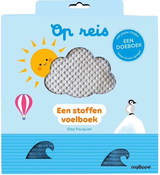 Op reis: een stoffen voelboek - cover