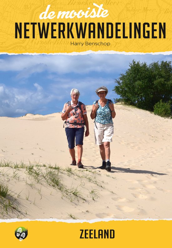 De mooiste netwerkwandelingen Zeeland - cover