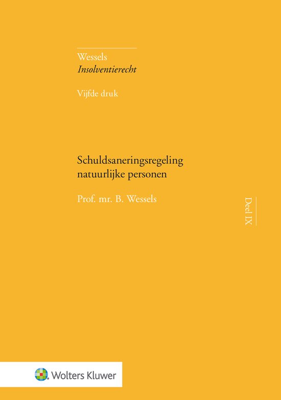Schuldsaneringsregeling natuurlijke personen - cover