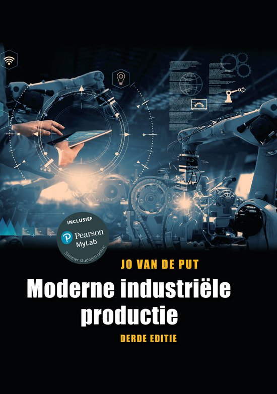 Moderne industriële productie - cover