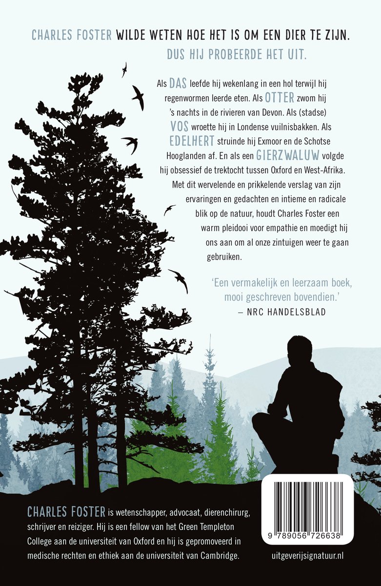 Leven als een beest - back cover