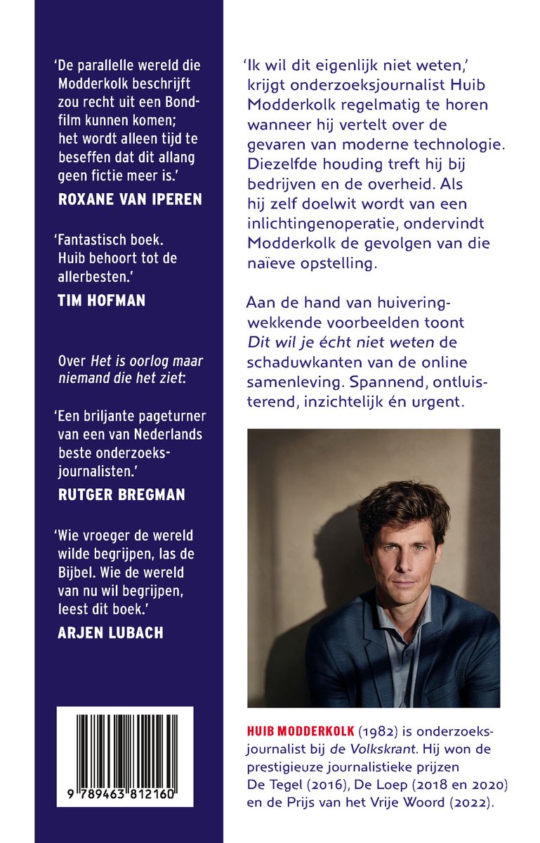 Dit wil je écht niet weten - back cover