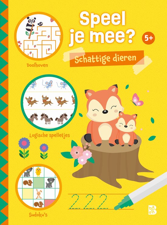 Speel je mee? 1 - Schattige dieren - cover