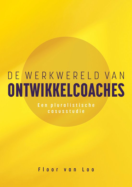 De werkwereld van ontwikkelcoaches - cover