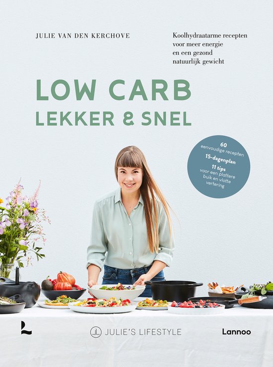Low carb, lekker en snel - cover