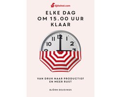 Tijdwinst-Elke dag om 15.00 uur klaar