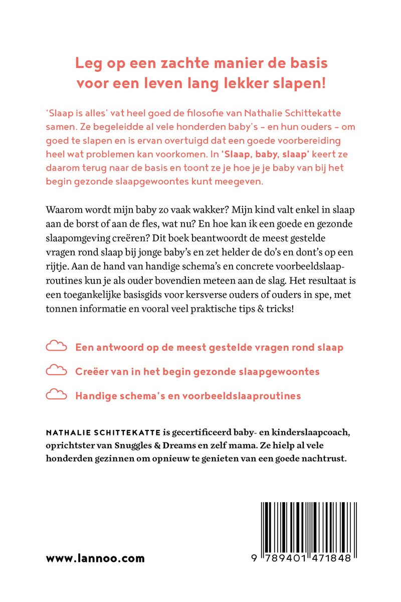 Slaap baby slaap - back cover