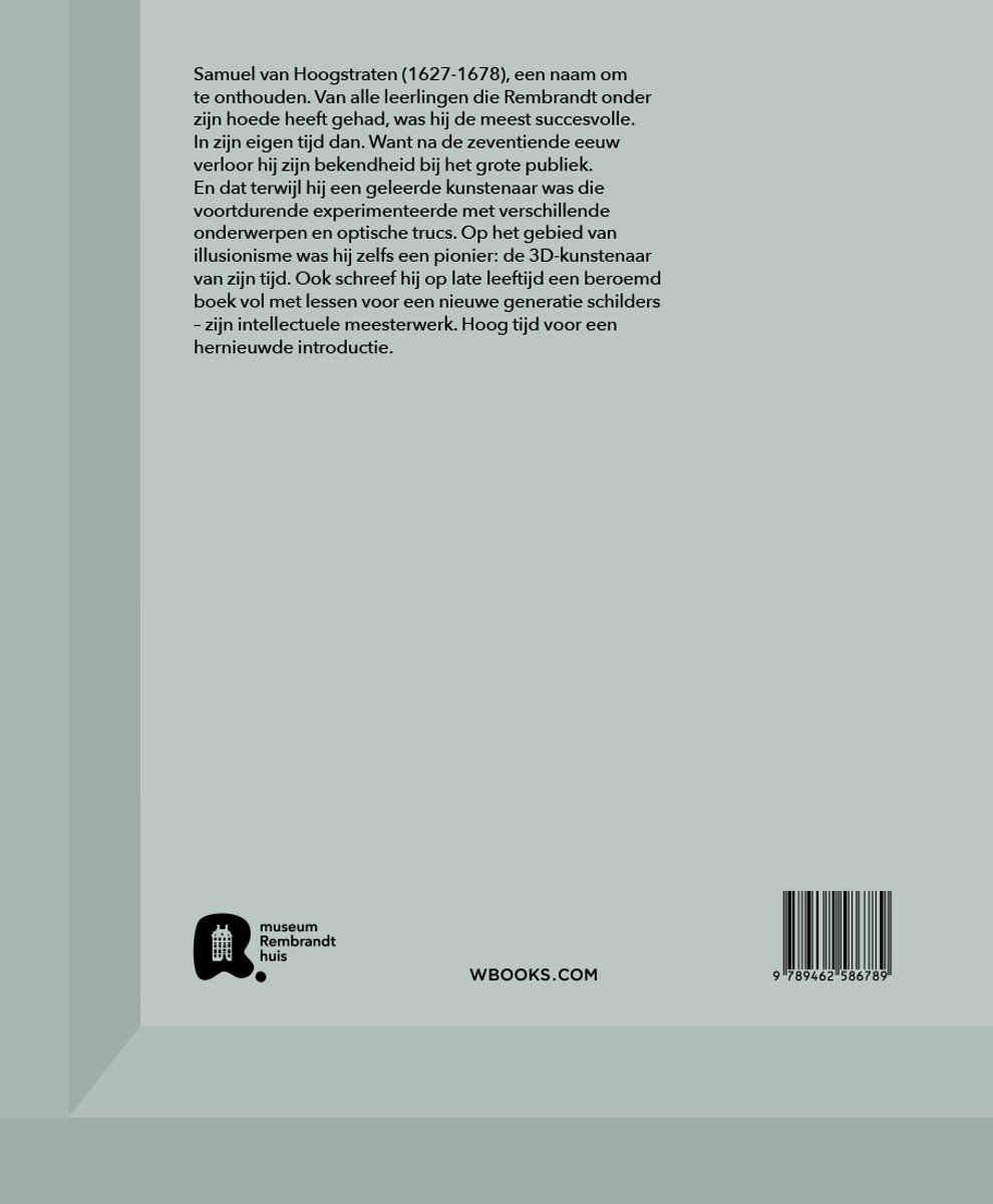 Boekomslag met tekst en logo van museum Rembrandt Huis. ISBN 9789462586789.