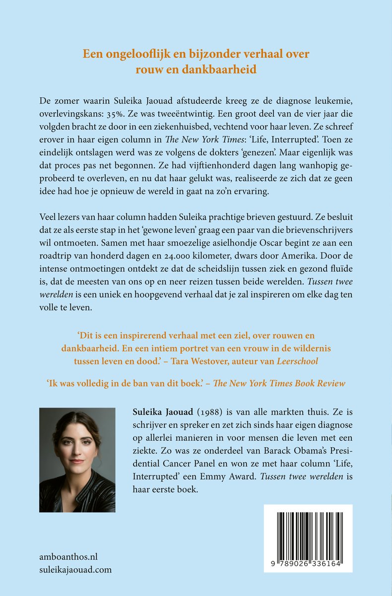 Tussen twee werelden - back cover