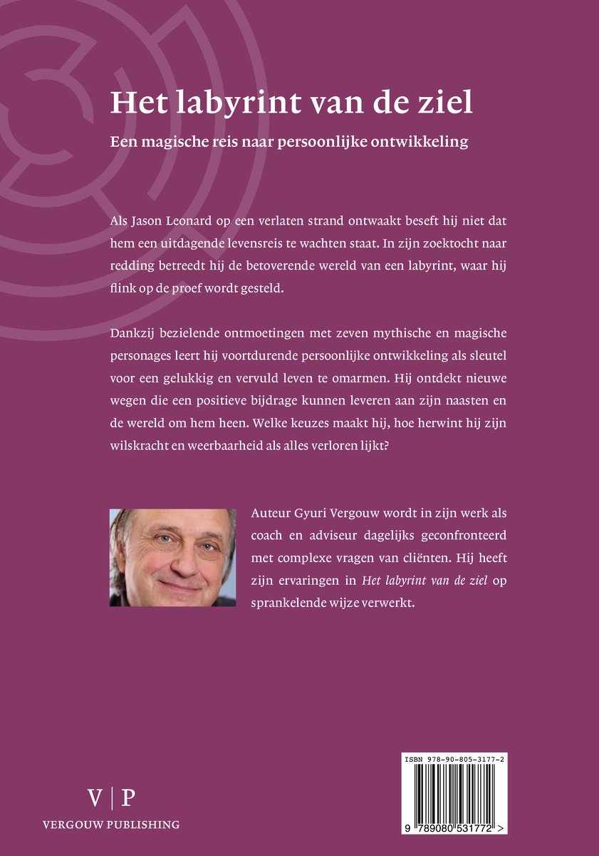 Het labyrint van de ziel - back cover