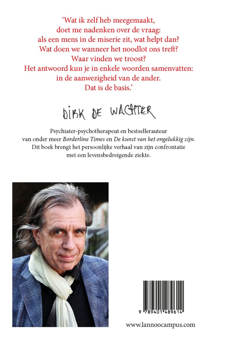 Vertroostingen - back cover