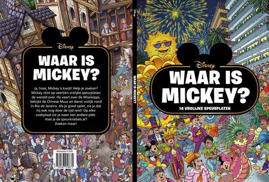 Foto: Waar is mickey zoekboek mickey