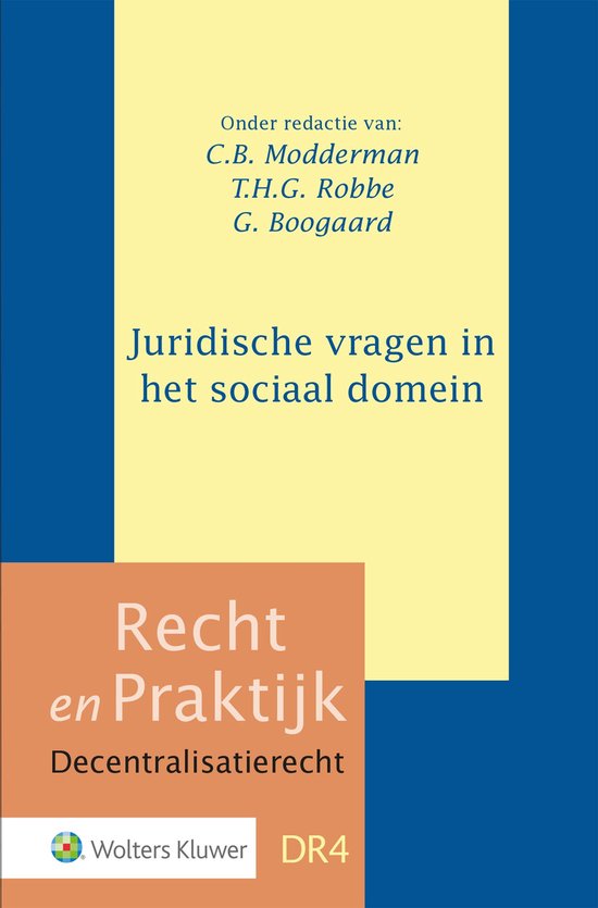 Juridische vragen in het sociaal domein - cover