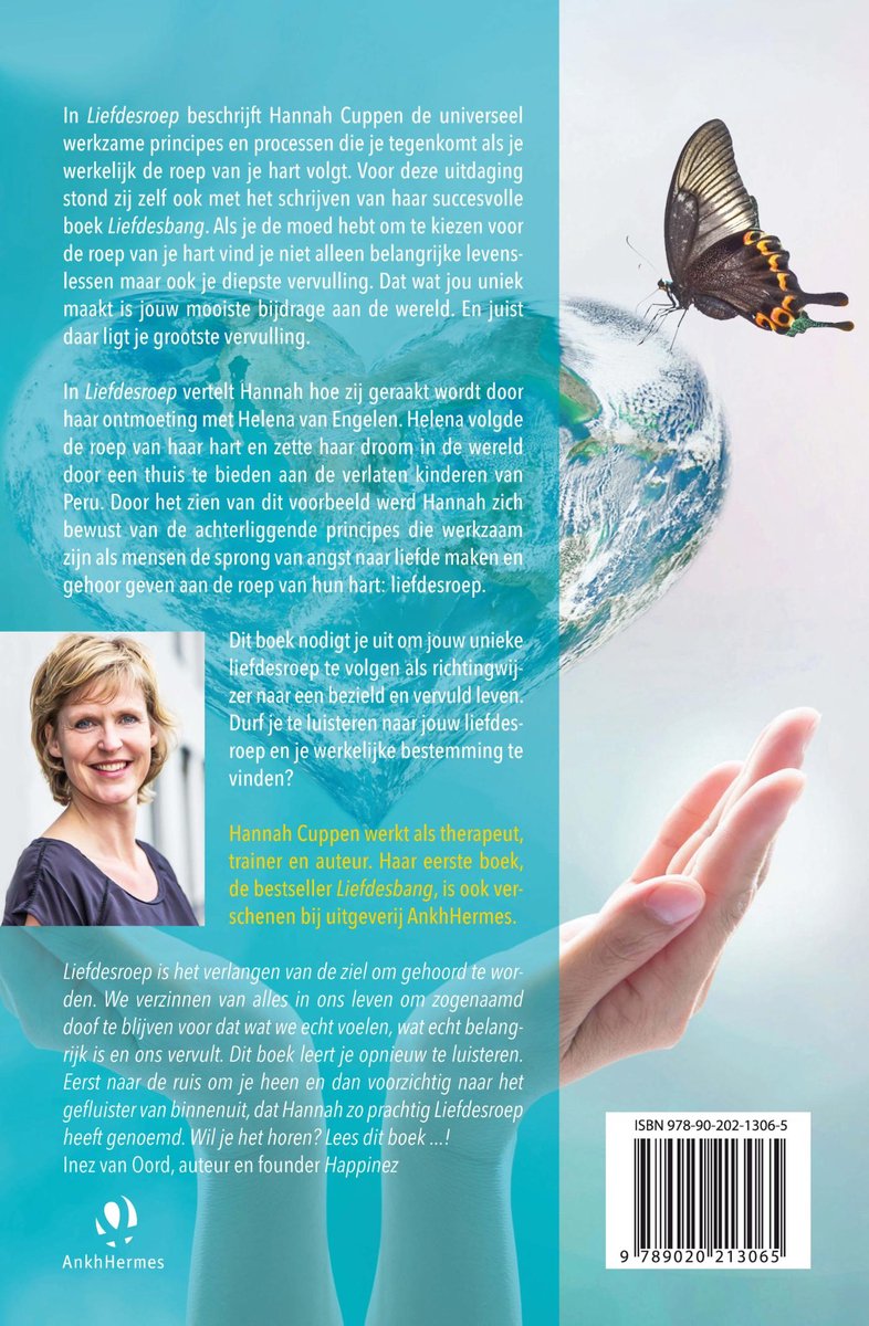 Liefdesroep - back cover