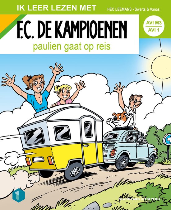 F.C. De Kampioenen 1 - Paulien gaat op reis - cover