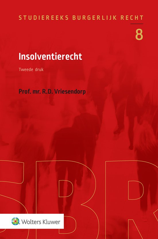 Studiereeks burgerlijk recht 8 - Insolventierecht - cover