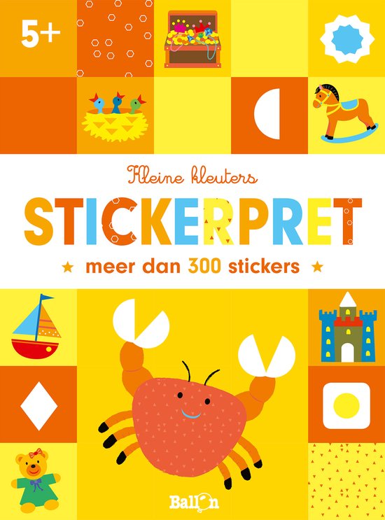 Kleine Kleuters 0 - Stickerpret 5+ - cover