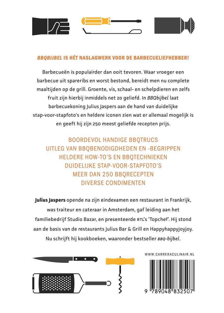 Kookbijbels - BBQbijbel - back cover