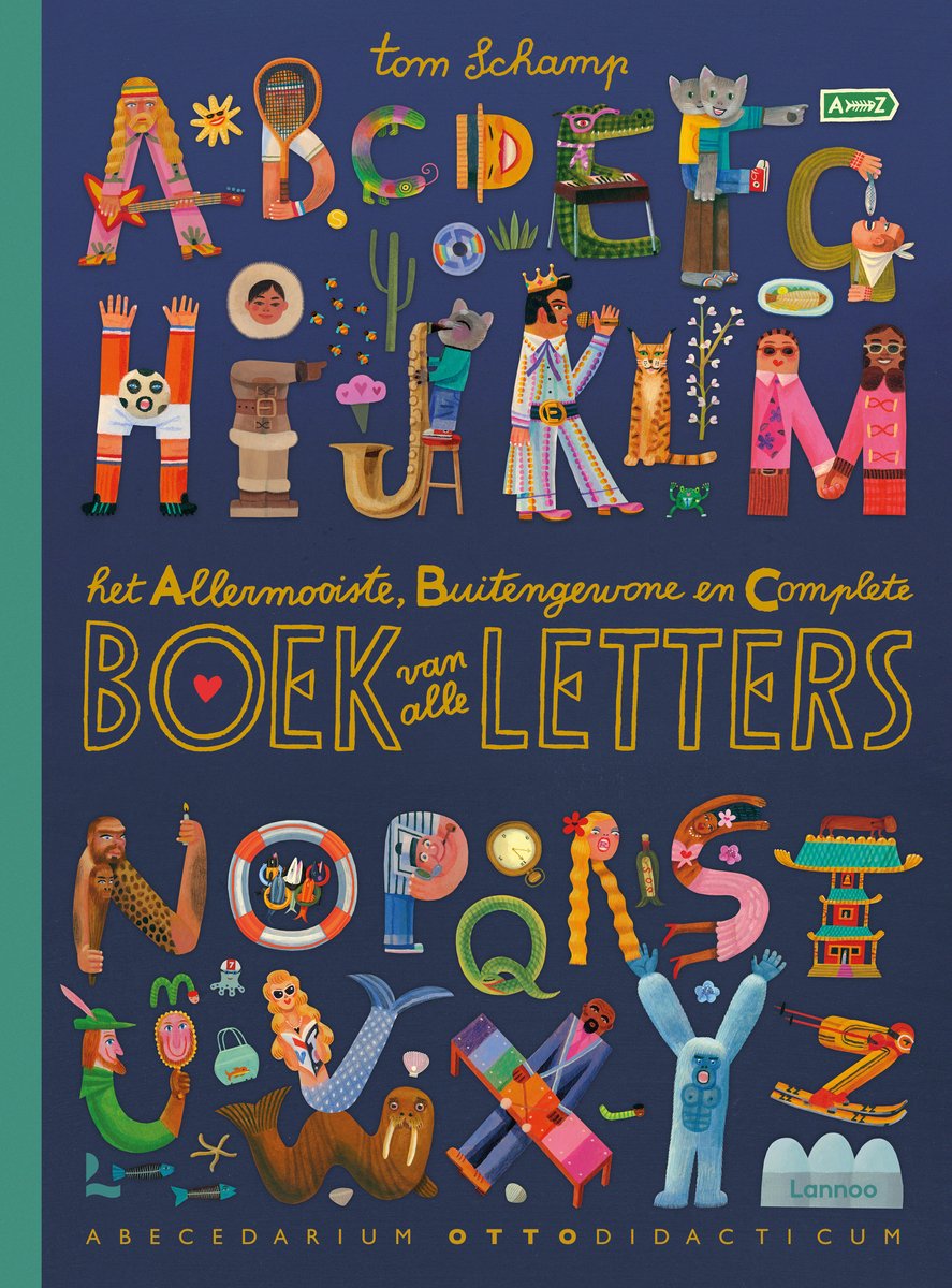 Omslag van Het allermooiste, buitengewone en complete boek van alle letters