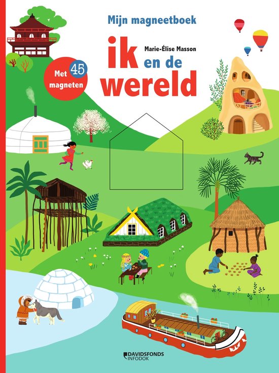 Mijn magneetboek: ik en de wereld - cover