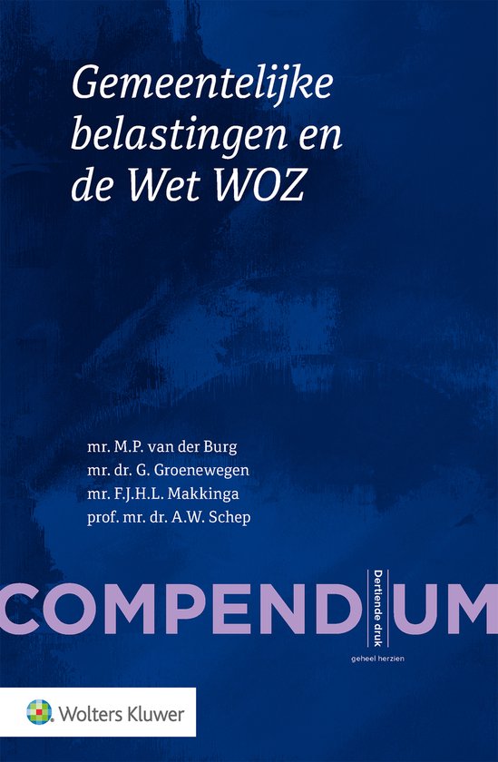Compendium Gemeentelijke belastingen en de Wet WOZ - cover