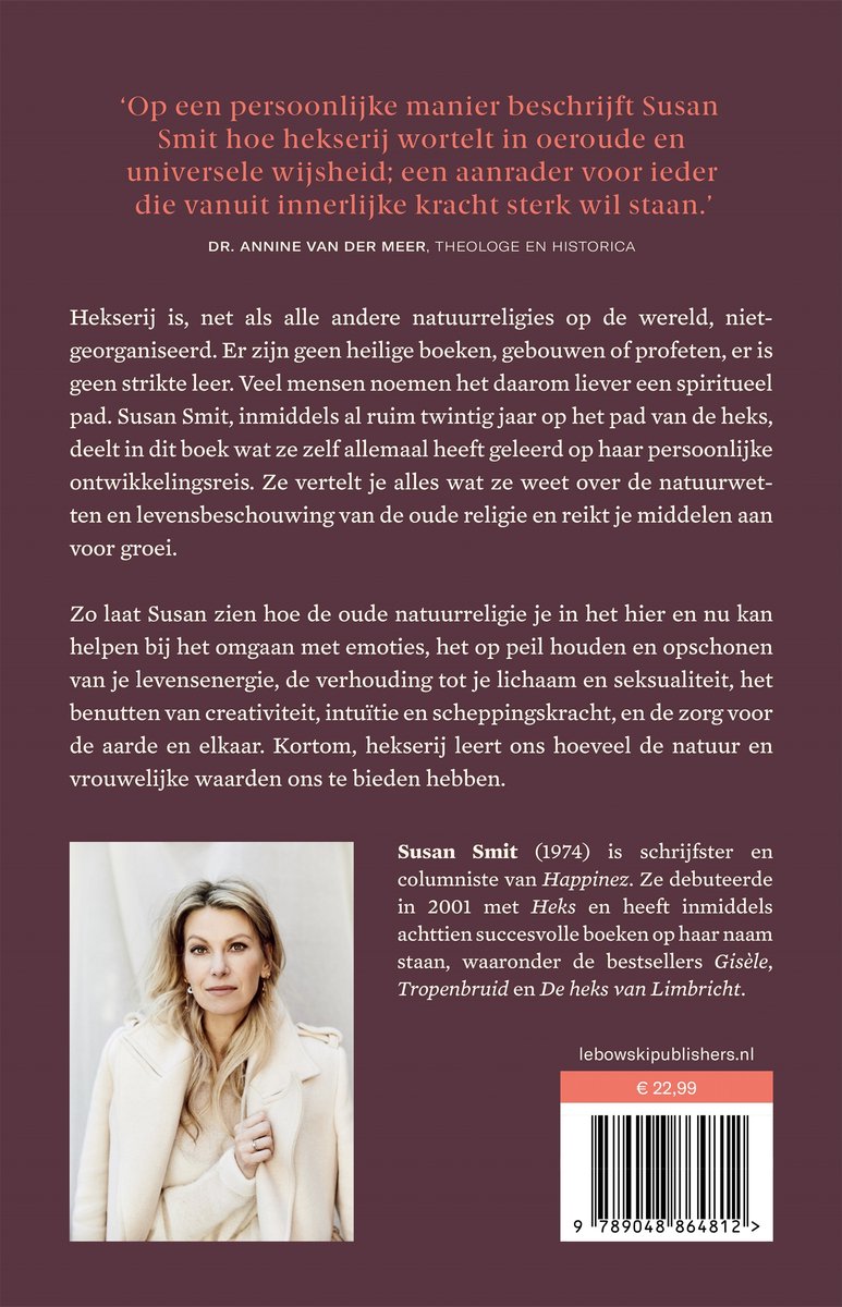 De wijsheid van de heks - back cover